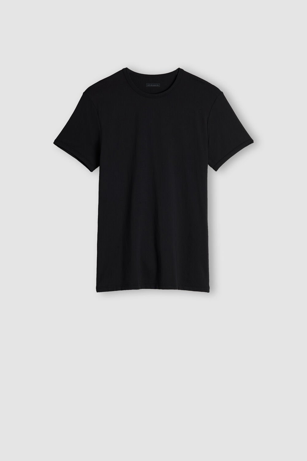 Intimissimi Microfiber T-shirt Černé Černé | 4713259-QZ