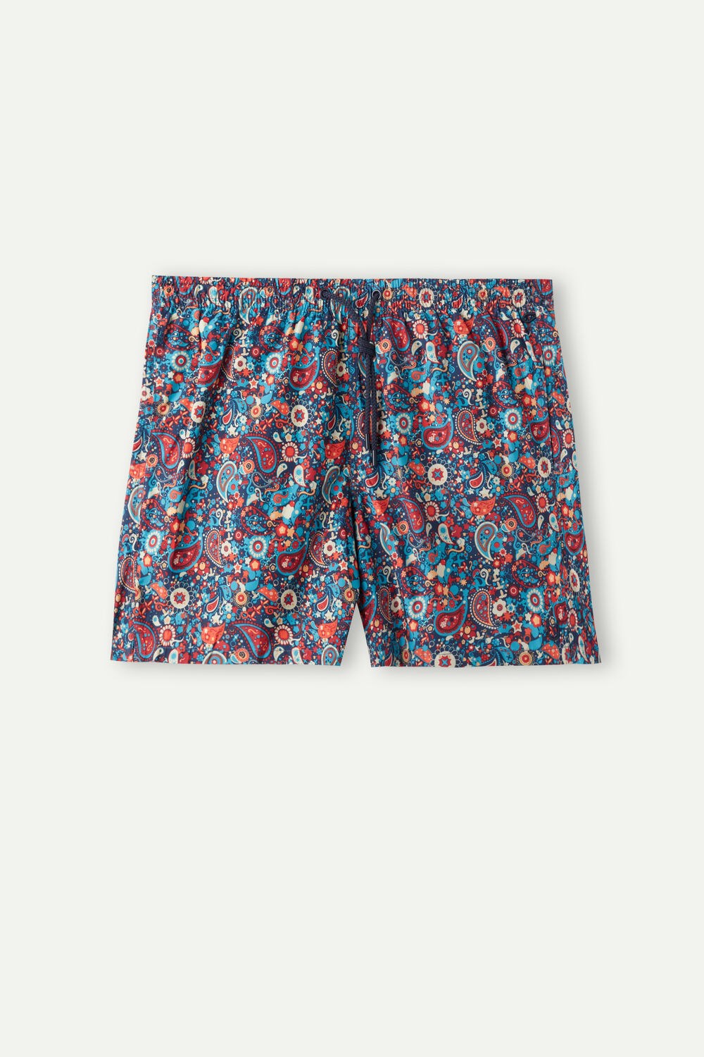 Intimissimi Orange Paisley Print Swim Trunks Viacfarebný Oranžové | 2354790-GU