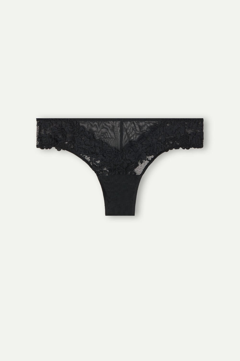 Intimissimi Pretty Flowers Brazilian Černé Černé | 1582964-IW