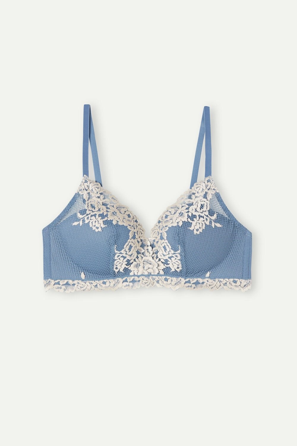 Intimissimi Pretty Flowers Fabiola Push-up Bra Bílé Blankyt | 3814205-IT