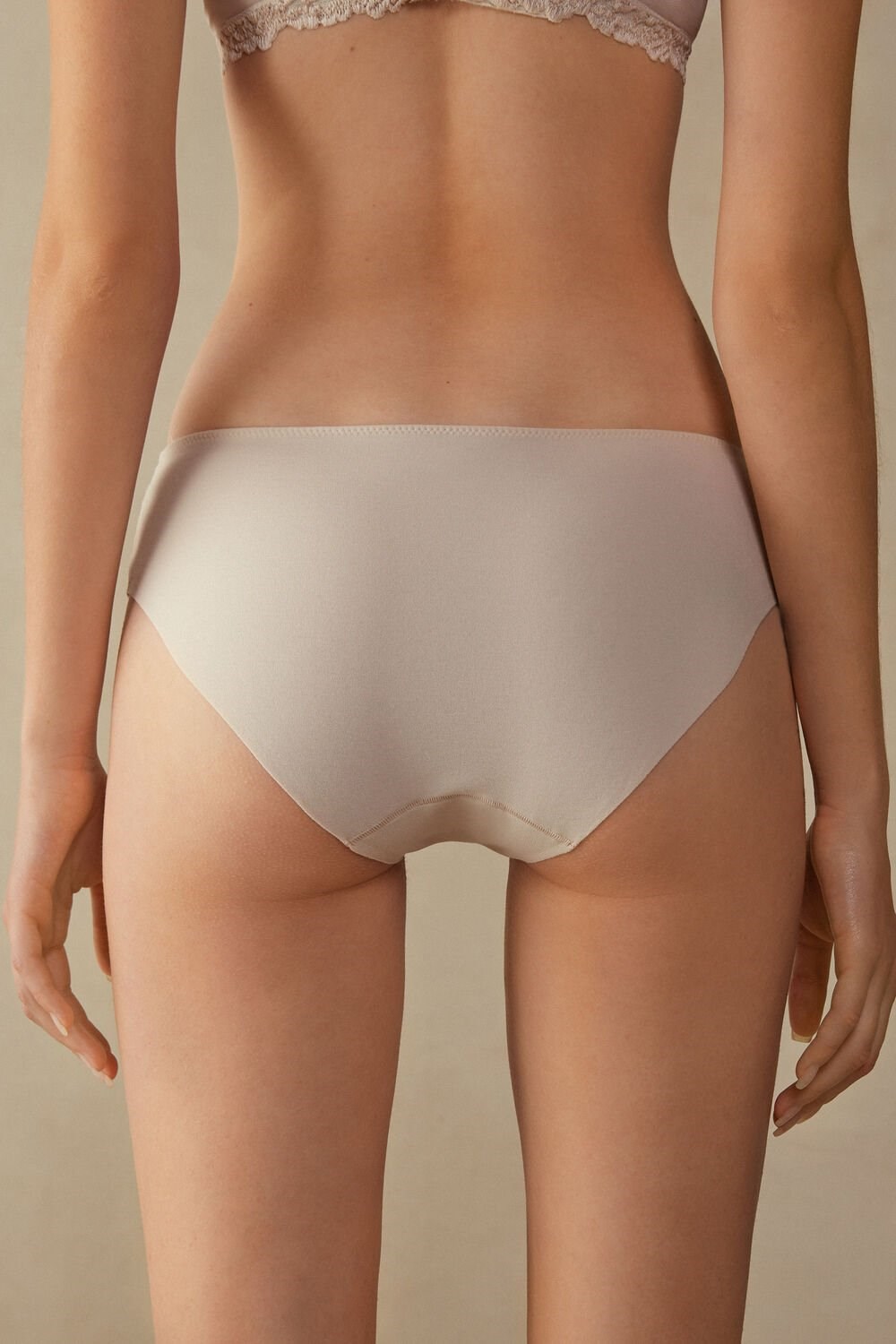 Intimissimi Pretty Flowers Seamless Bavlněné Panties Růžové | 8925647-XP