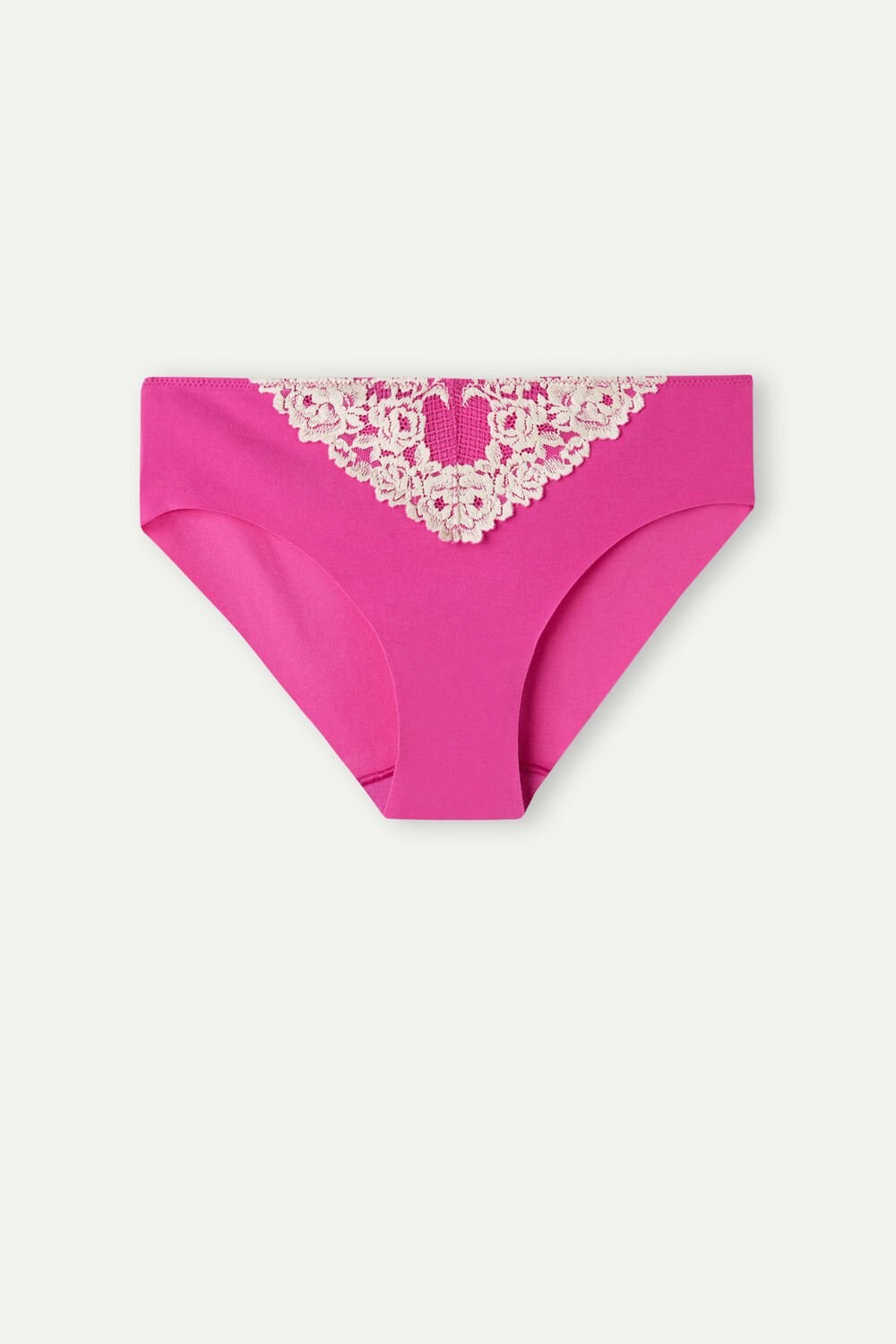 Intimissimi Pretty Flowers Seamless Bavlněné Panties Růžové Růžové | 9417632-FQ