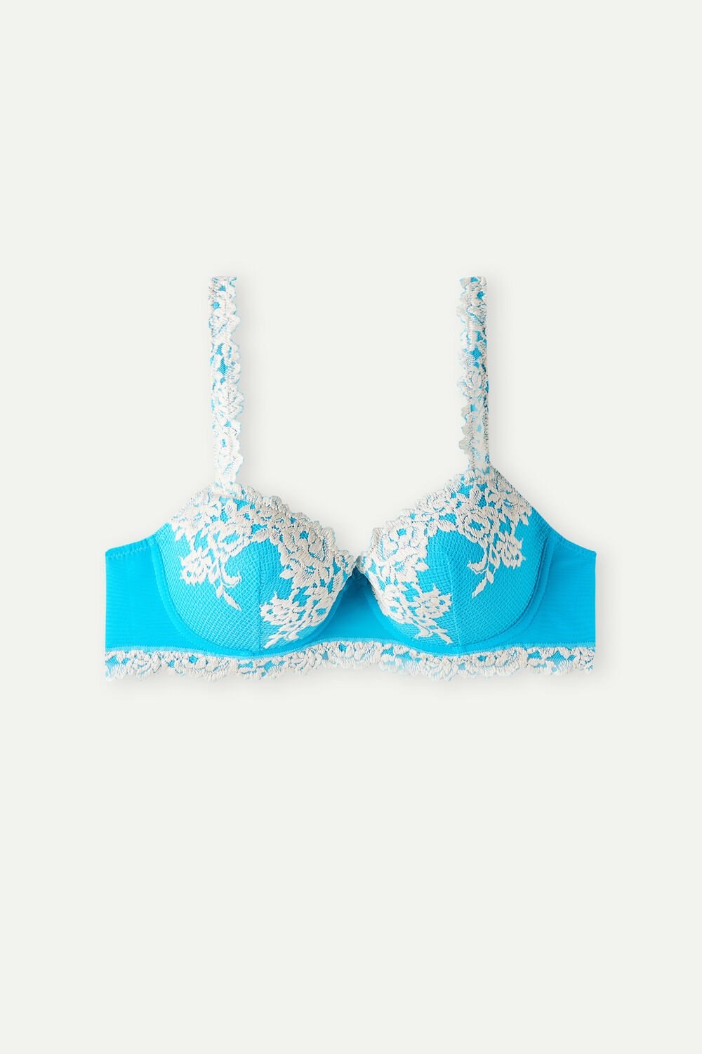 Intimissimi Pretty Flowers Sofia Balconette Bra Blankyt Tyrkysové | 2308469-XI