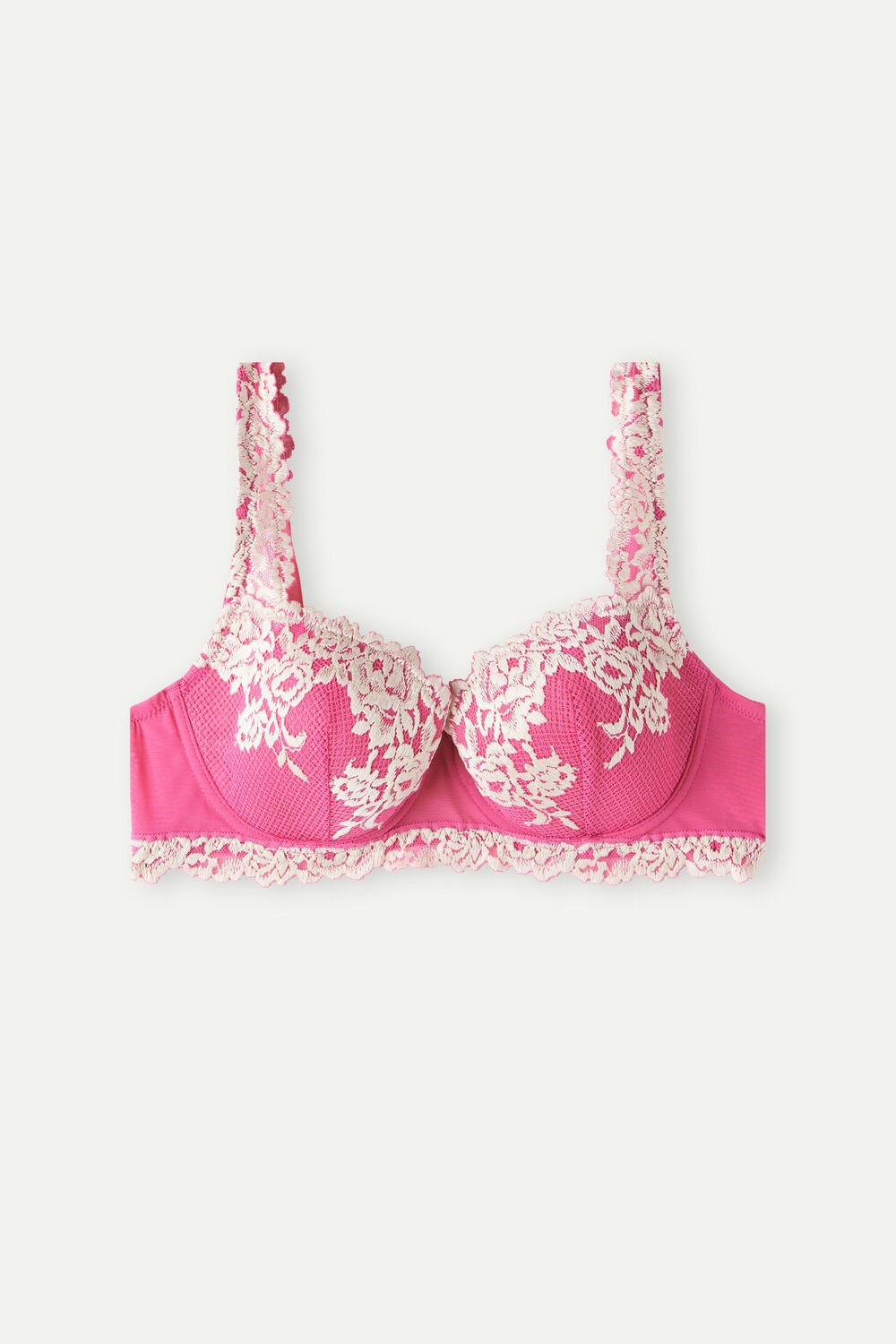 Intimissimi Pretty Flowers Sofia Balconette Bra Růžové Růžové | 2476139-NW