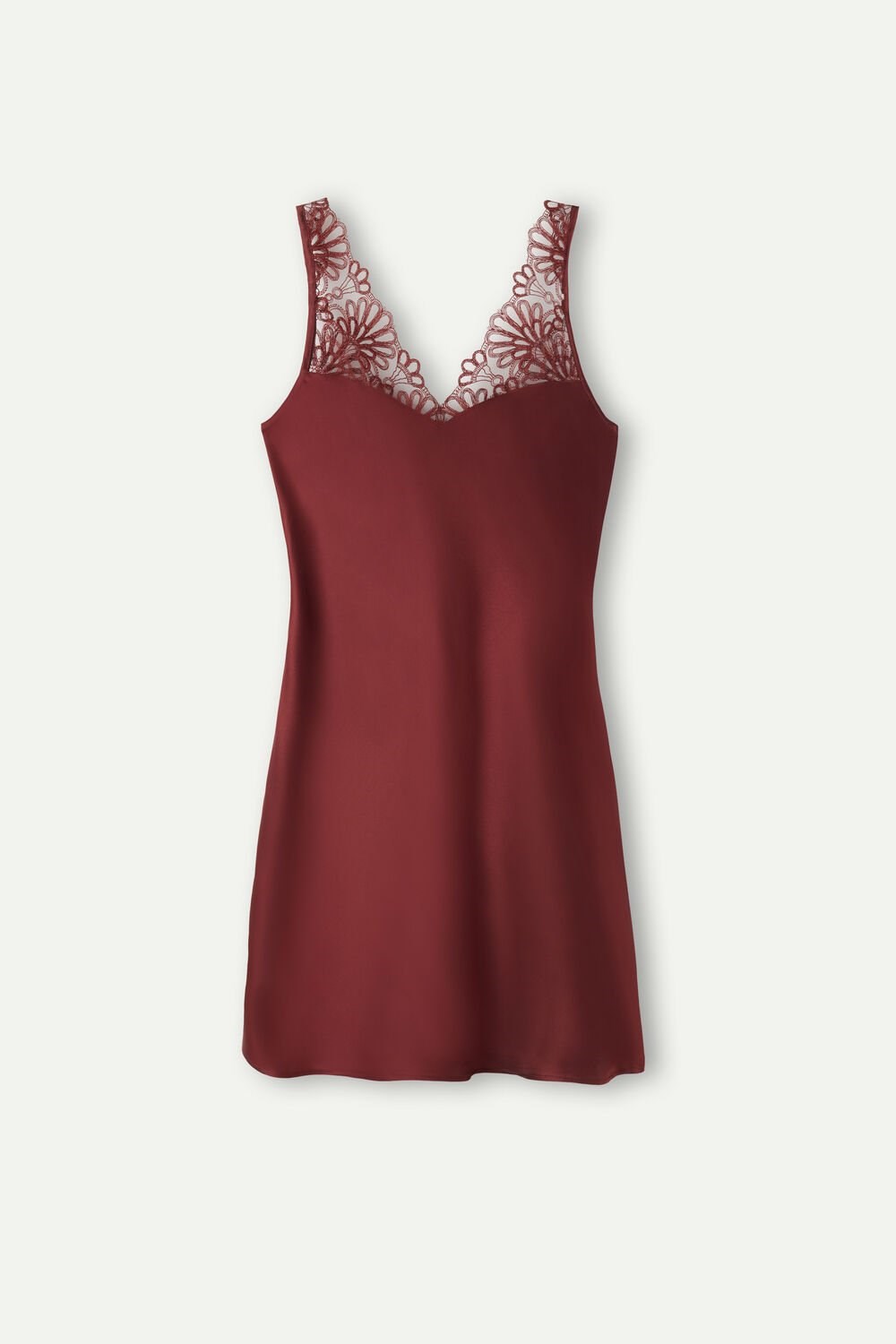 Intimissimi Romantic Life Silk Chemise Červené Tmavě Červené | 0271368-XC