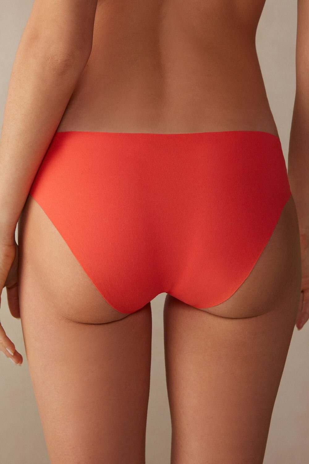 Intimissimi Seamless Supima® Bavlněné Panties Oranžové | 0753196-GV