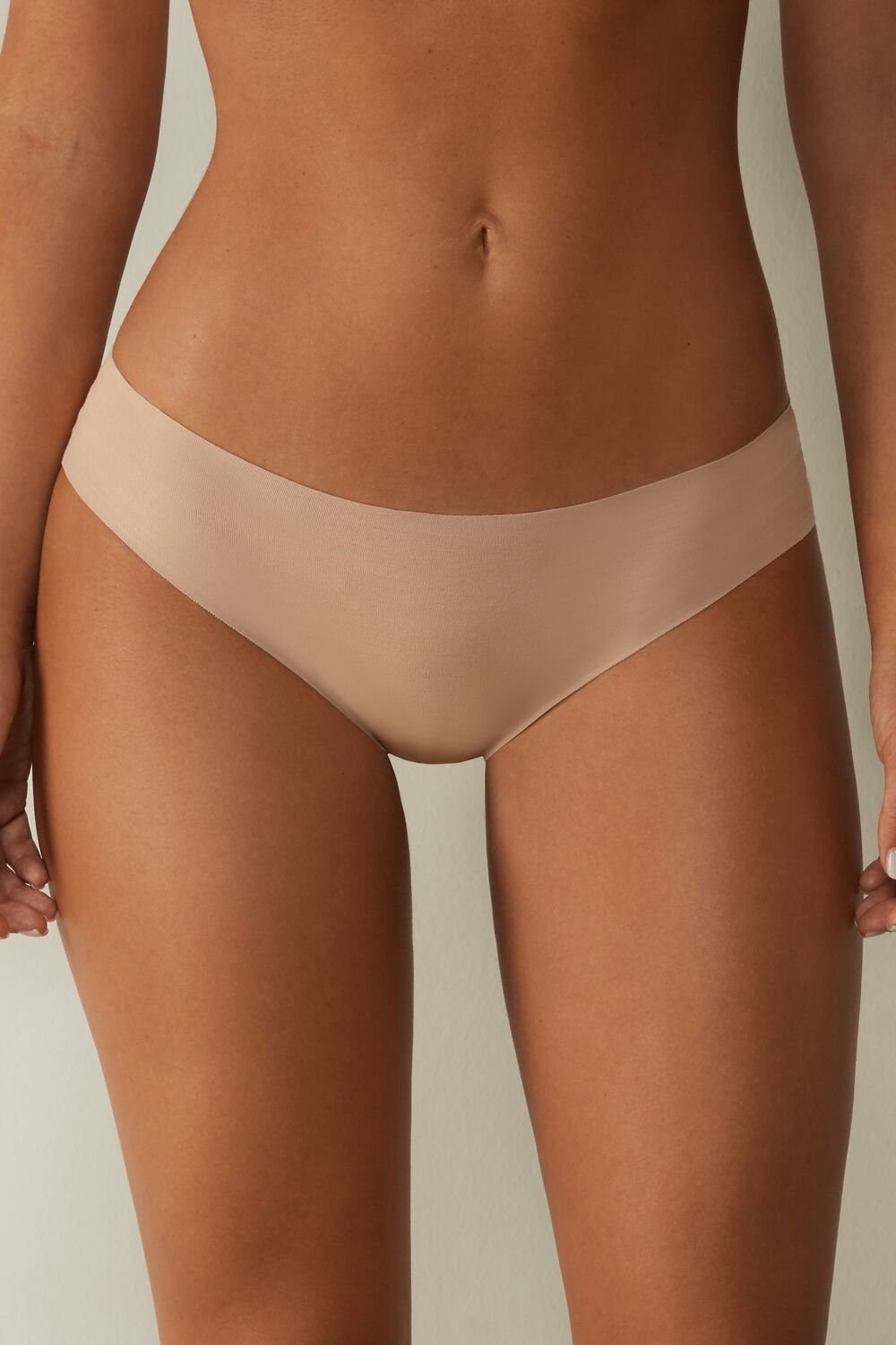 Intimissimi Seamless Supima® Bavlněné Panties Béžový | 0765921-RN