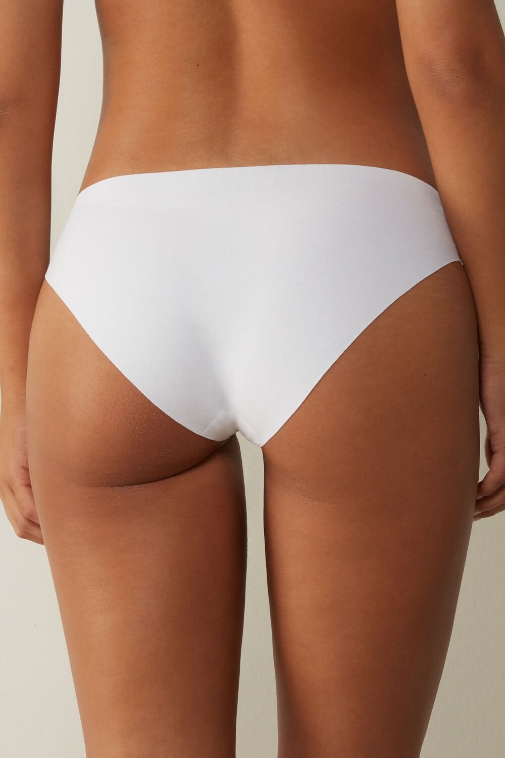 Intimissimi Seamless Supima® Bavlněné Panties Bílé Bílé | 5619384-RE