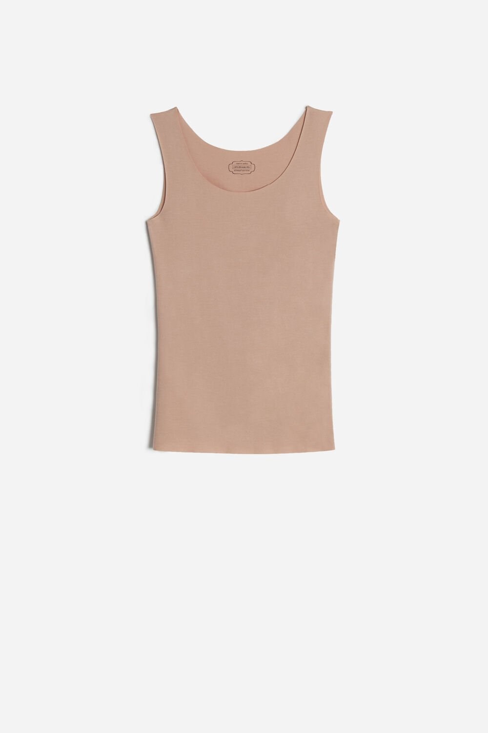 Intimissimi Seamless Supima® Bavlněné Tank Top Béžový | 4703629-RU