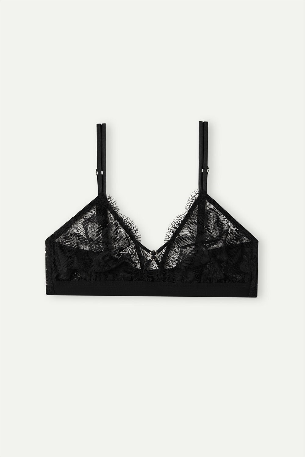 Intimissimi Sensual Unbounded Triangle Bra Černé Černé | 3186754-PG