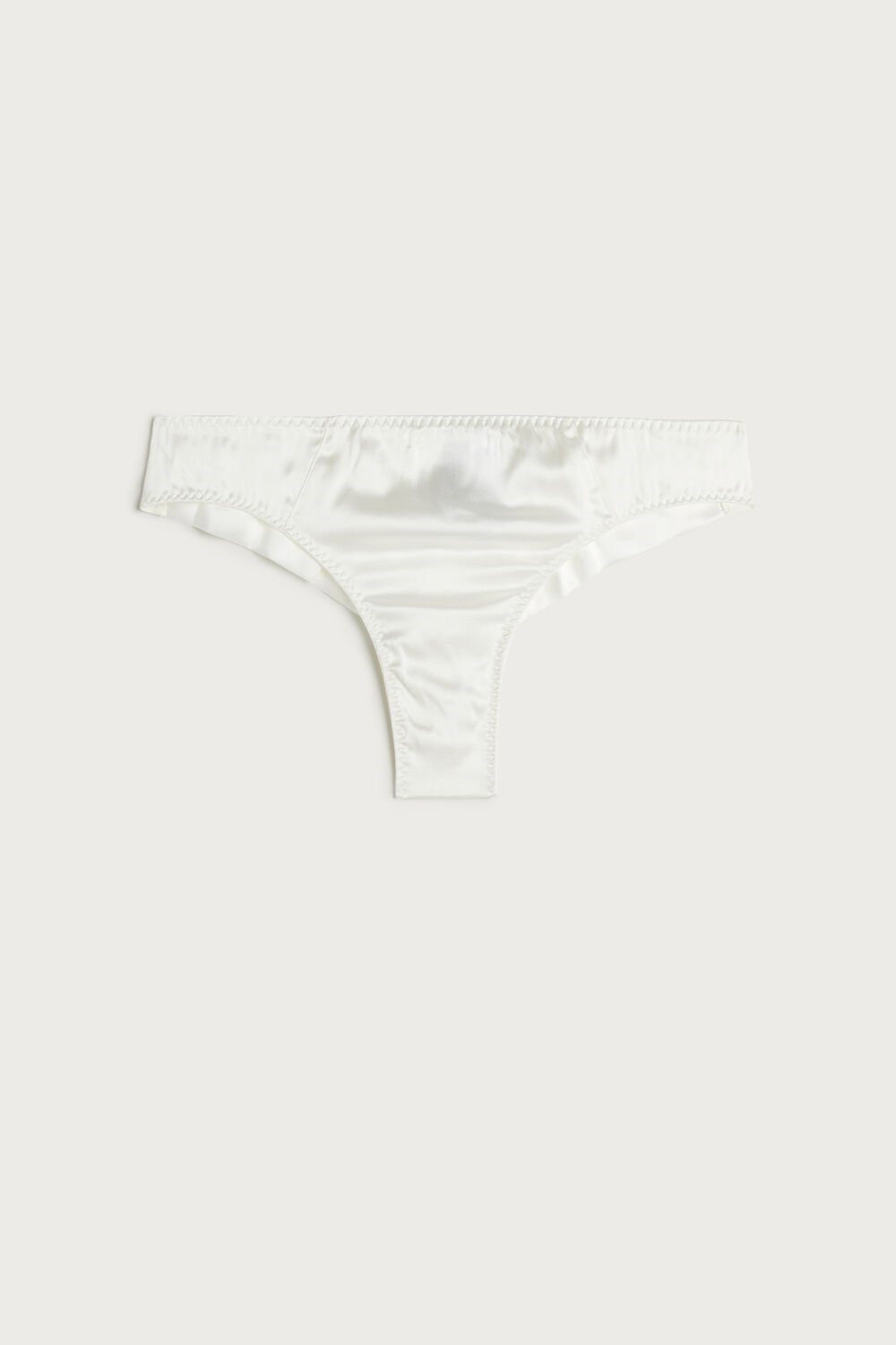 Intimissimi Silk Cheeky Briefs Bílé | 7908526-EP