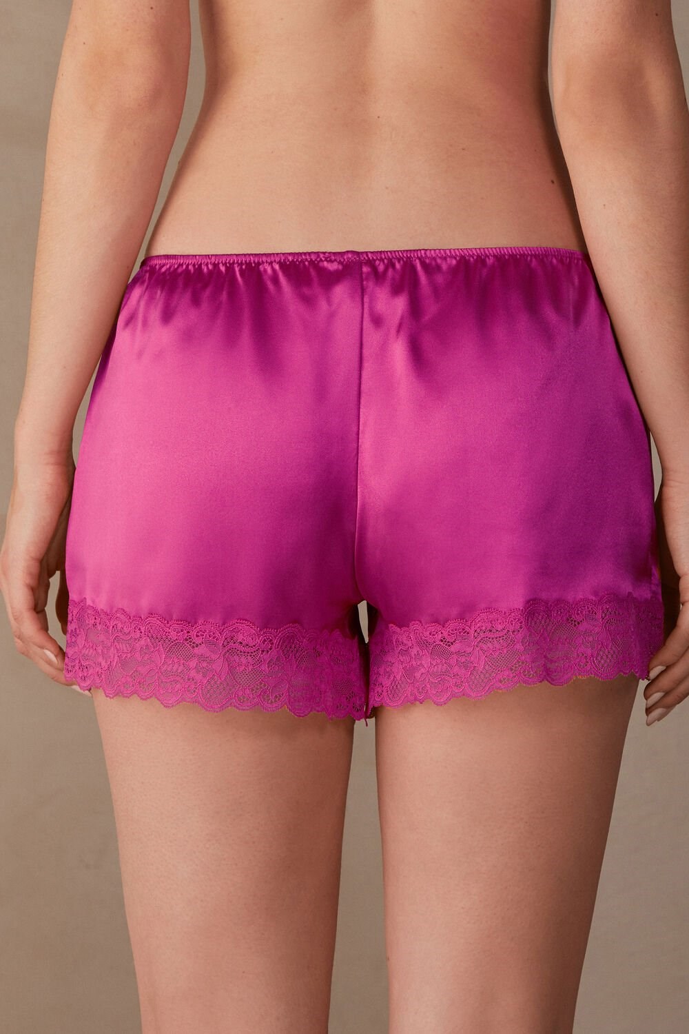 Intimissimi Silk Shorts Růžové Růžové | 6983524-XA