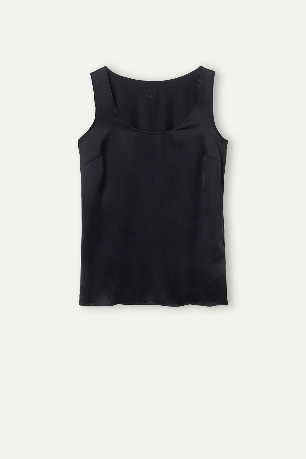 Intimissimi Silk and Modal Tank Top Černé Černé | 7205634-YV