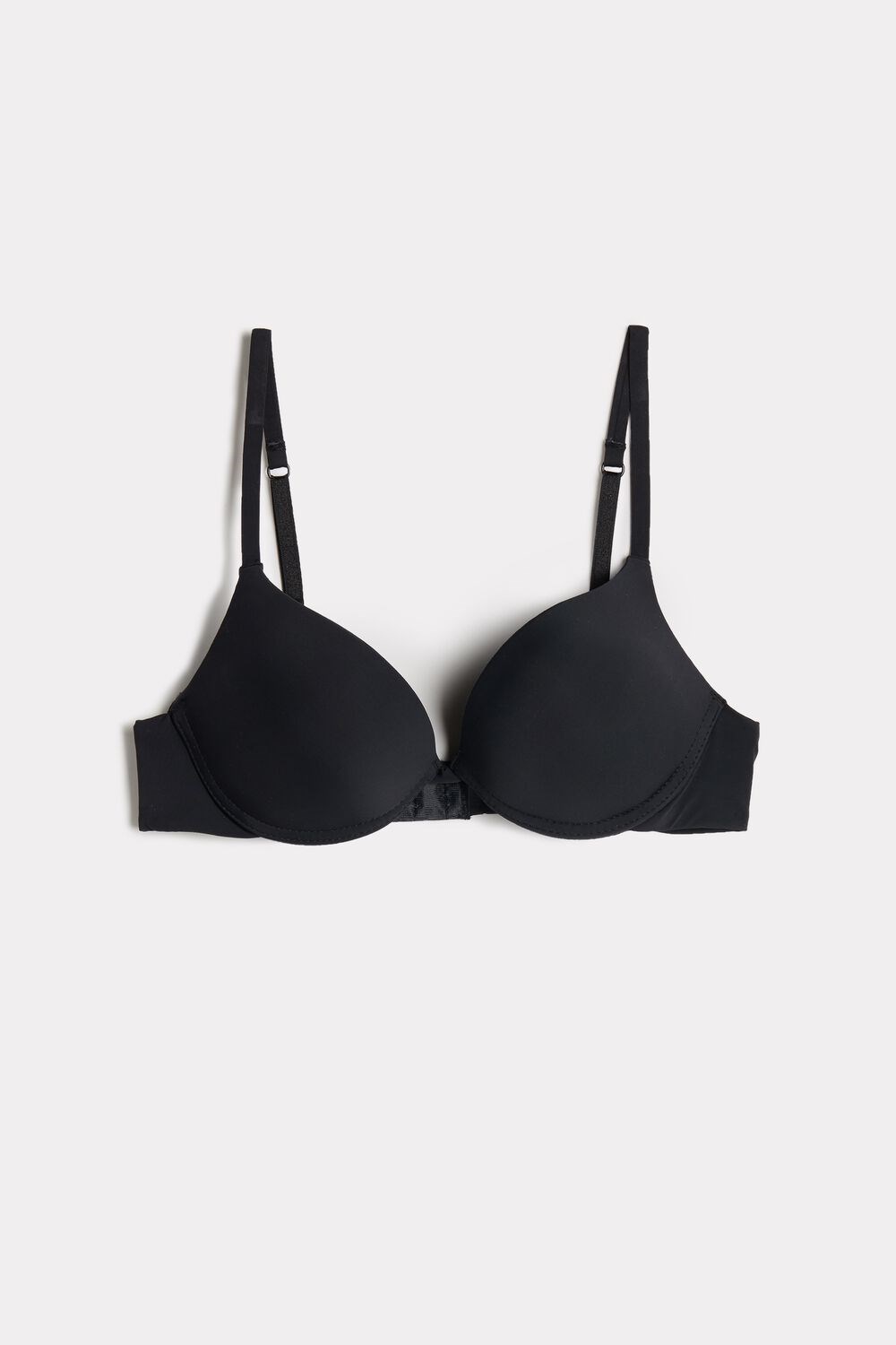 Intimissimi Simona Microfiber Super Push-Up Bra Černé Černé | 2459370-YB