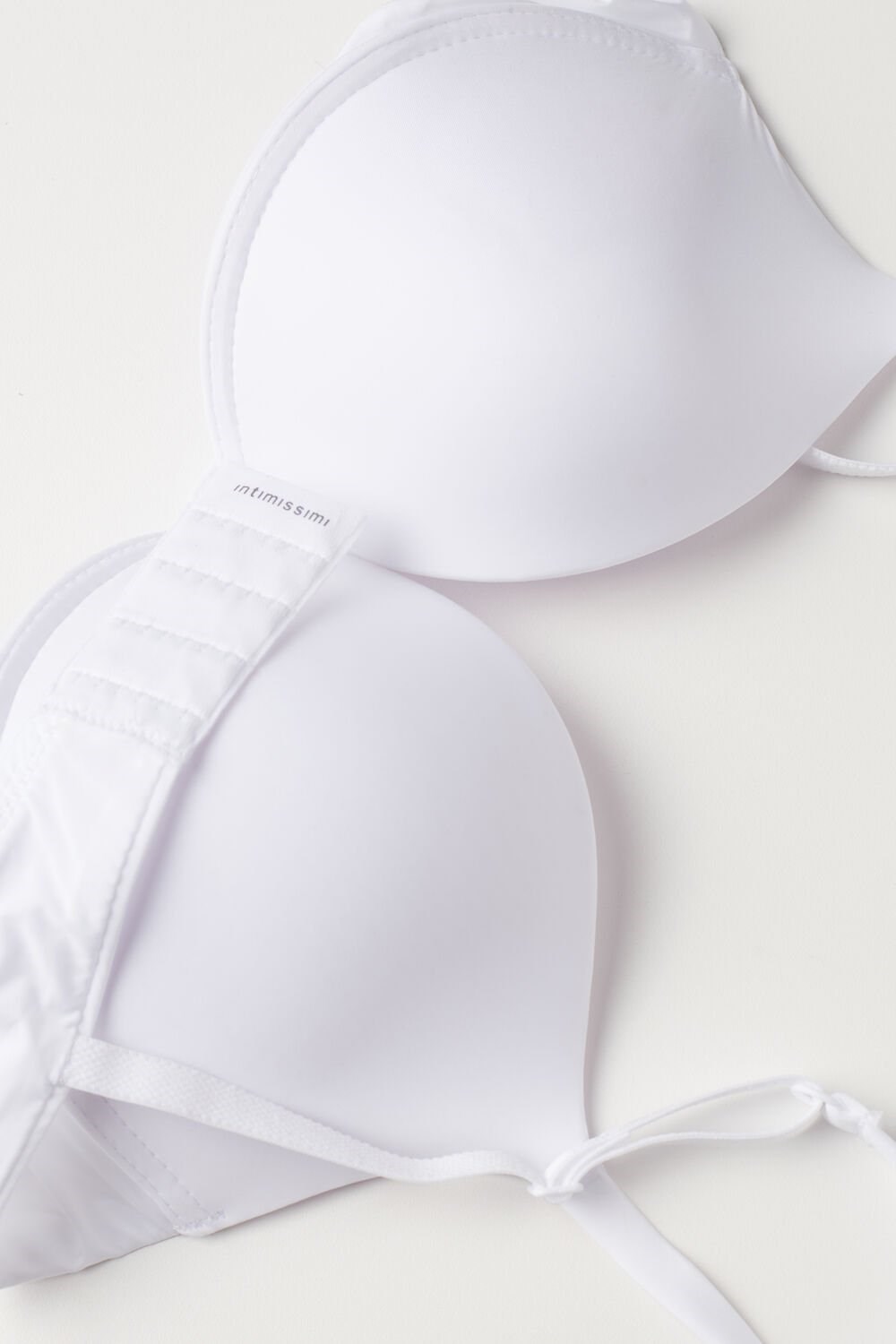 Intimissimi Simona Super Push-up Bra in Ultralight Microfiber Bílé Bílé | 9678102-UF