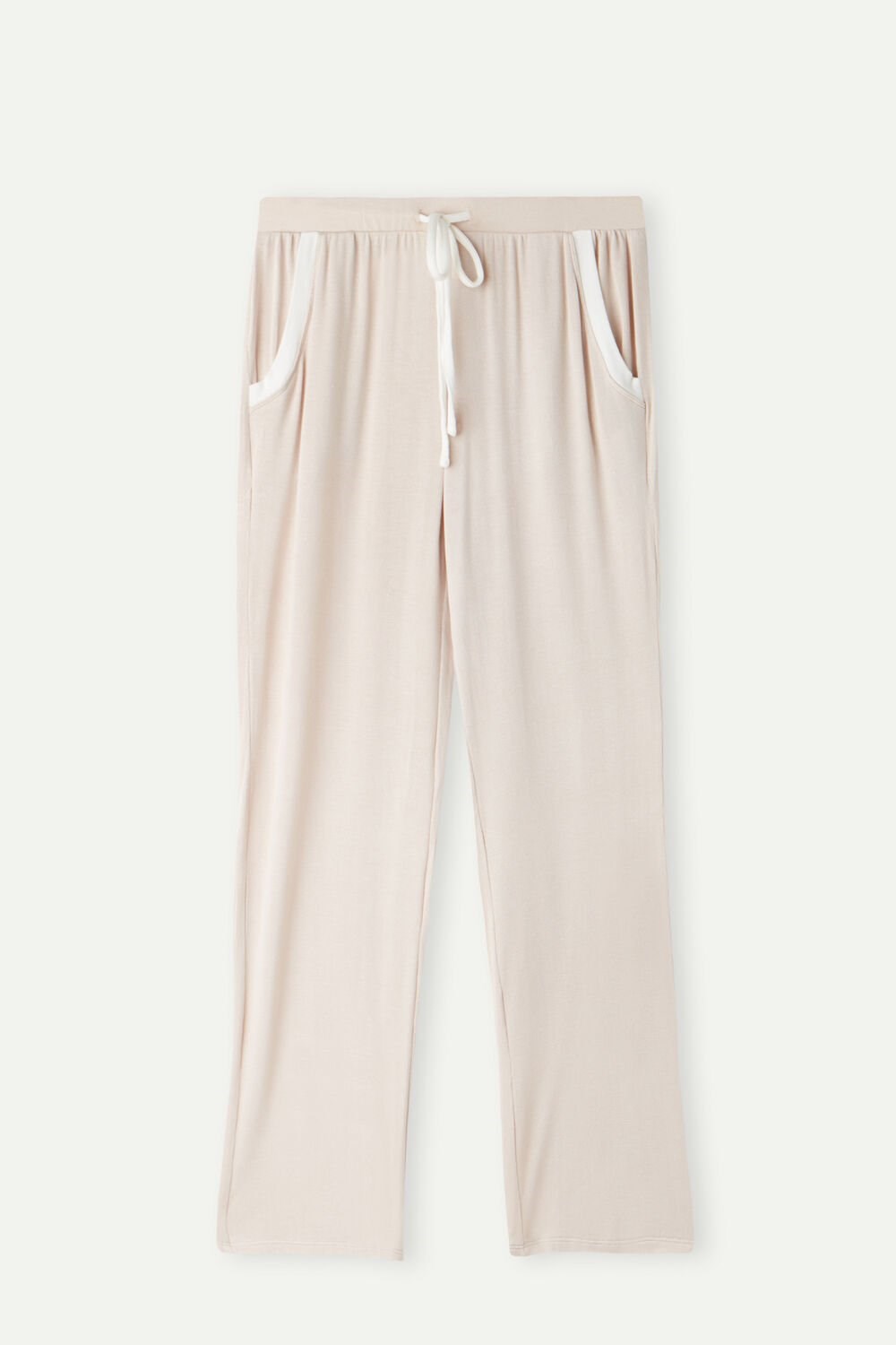 Intimissimi Simple Elegance Full Length Pants in Modal Růžové Růžové Bílé | 2463850-EQ