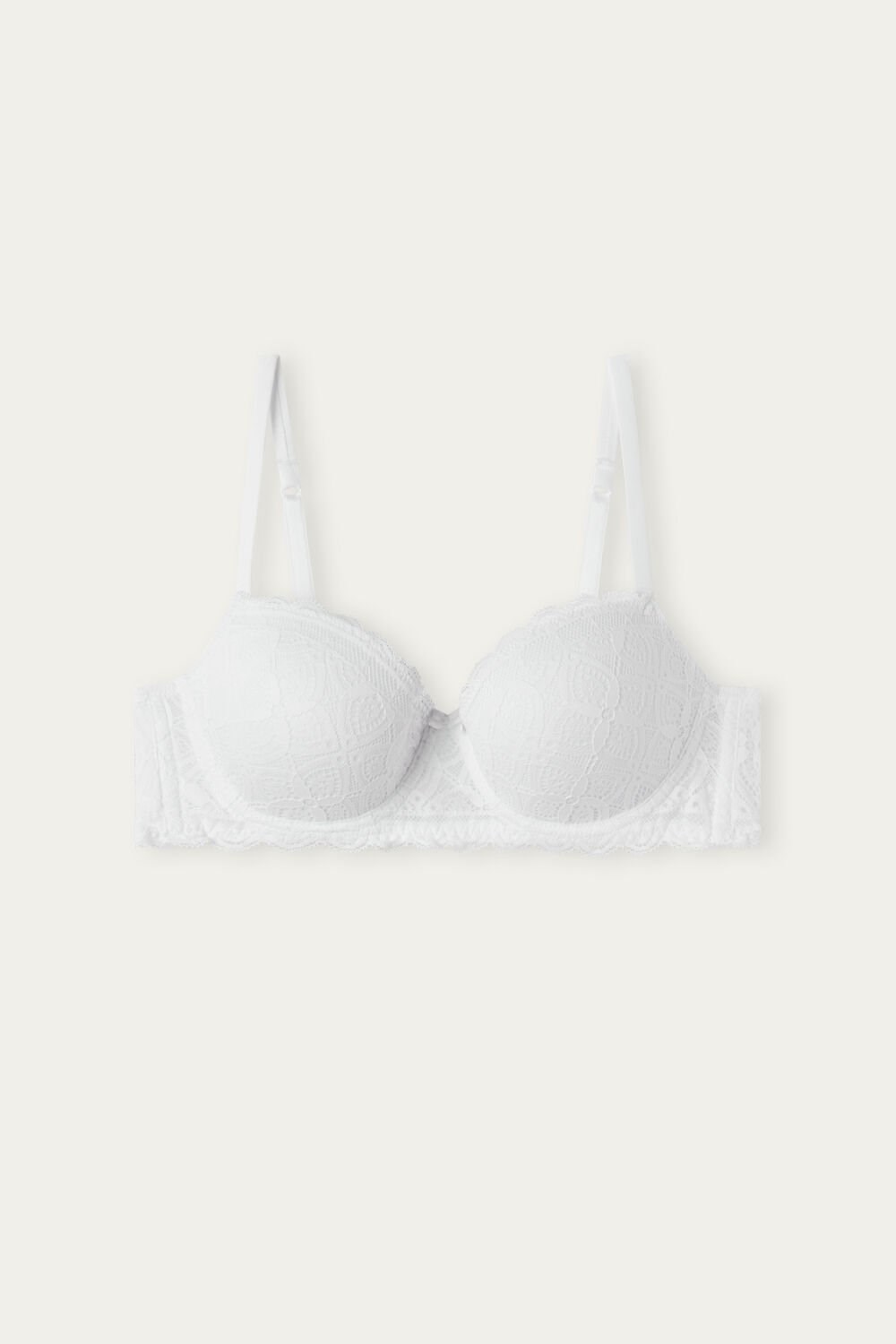 Intimissimi Sofia Balconette Bra in Krajkové Bílé Bílé | 5293146-GA