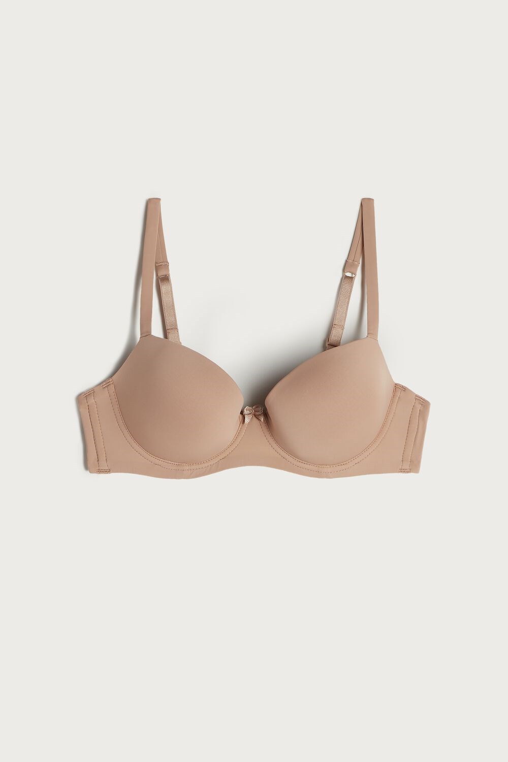 Intimissimi Sofia Microfiber Polstrovaný Balconette Bra Béžový | 4860795-WI