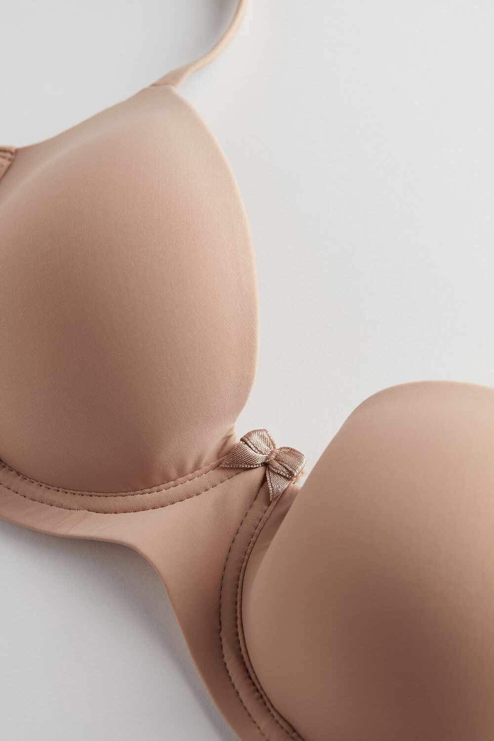 Intimissimi Sofia Microfiber Polstrovaný Balconette Bra Béžový | 4860795-WI