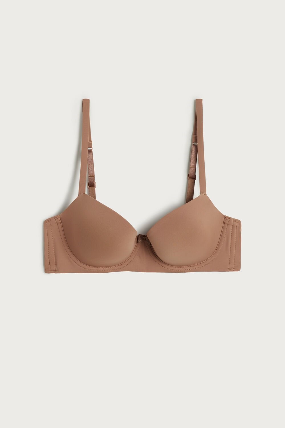 Intimissimi Sofia Microfiber Polstrovaný Balconette Bra Béžový | 5943286-KC