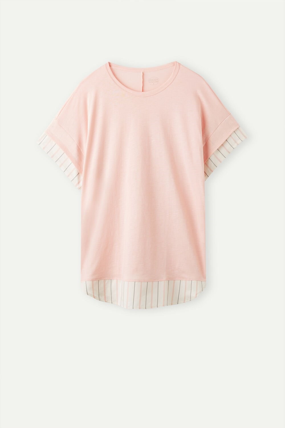 Intimissimi Soft Spring Krátké Sleeve Bavlněné T-Shirt Růžové Růžové | 5840213-GJ