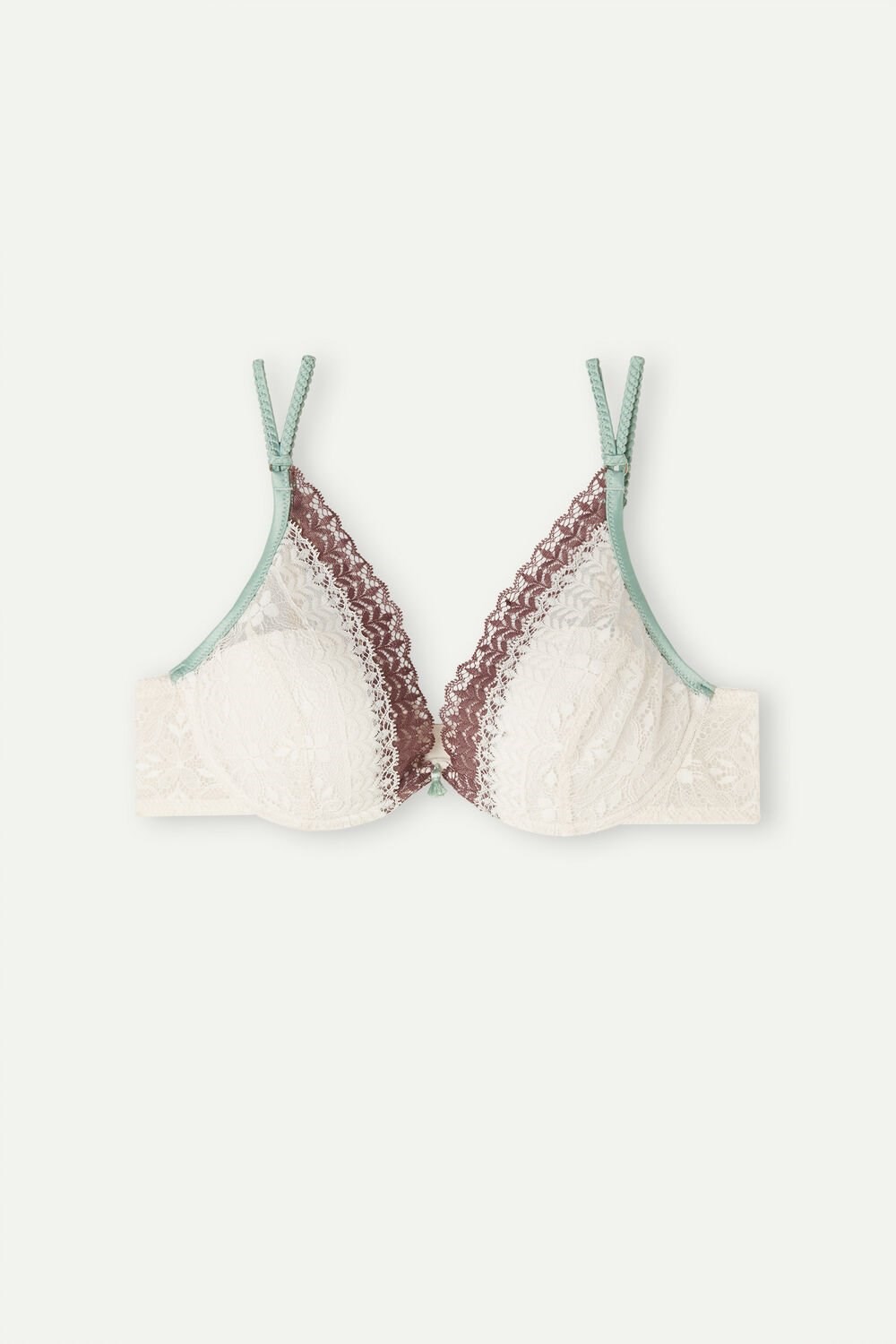 Intimissimi Spices Garden Elena Balconette Bra Hnědé Hnědé | 1407689-BQ