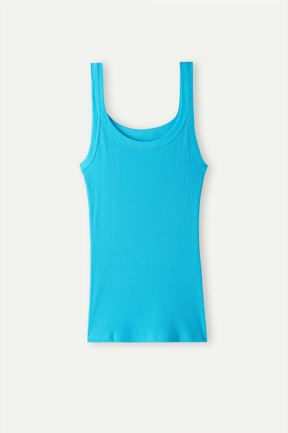 Intimissimi Tank Top in Supima® Bavlněné Blankyt Tyrkysové | 9852710-FL