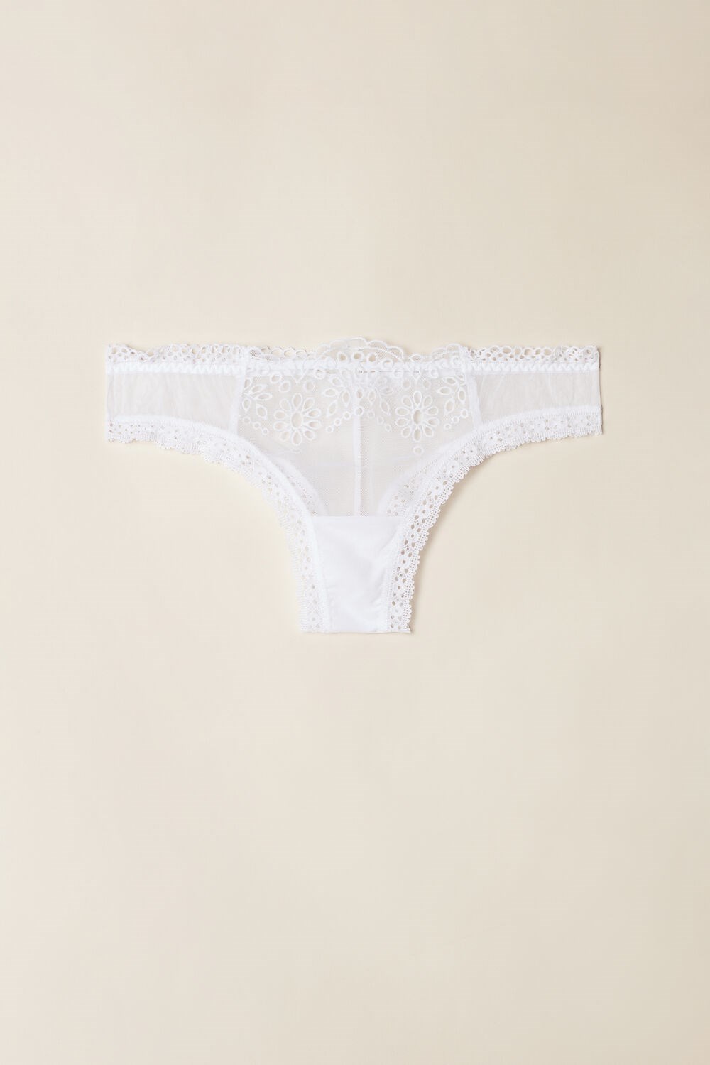 Intimissimi Timeless Simplicity Brazilian Bílé Bílé | 5893041-ZK