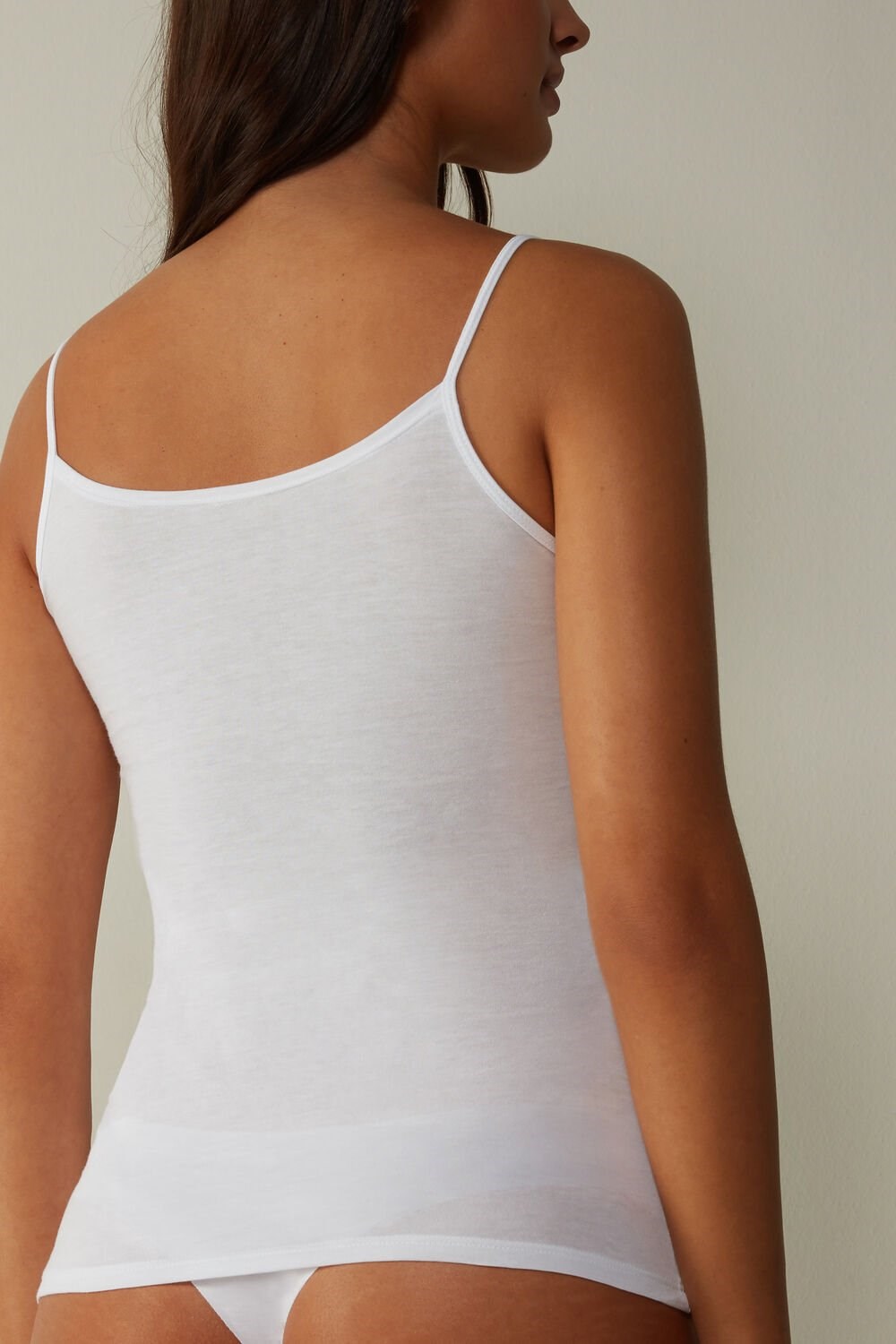 Intimissimi Ultrafresh Supima® Bavlněné Vest Top Bílé Bílé | 4290685-EJ