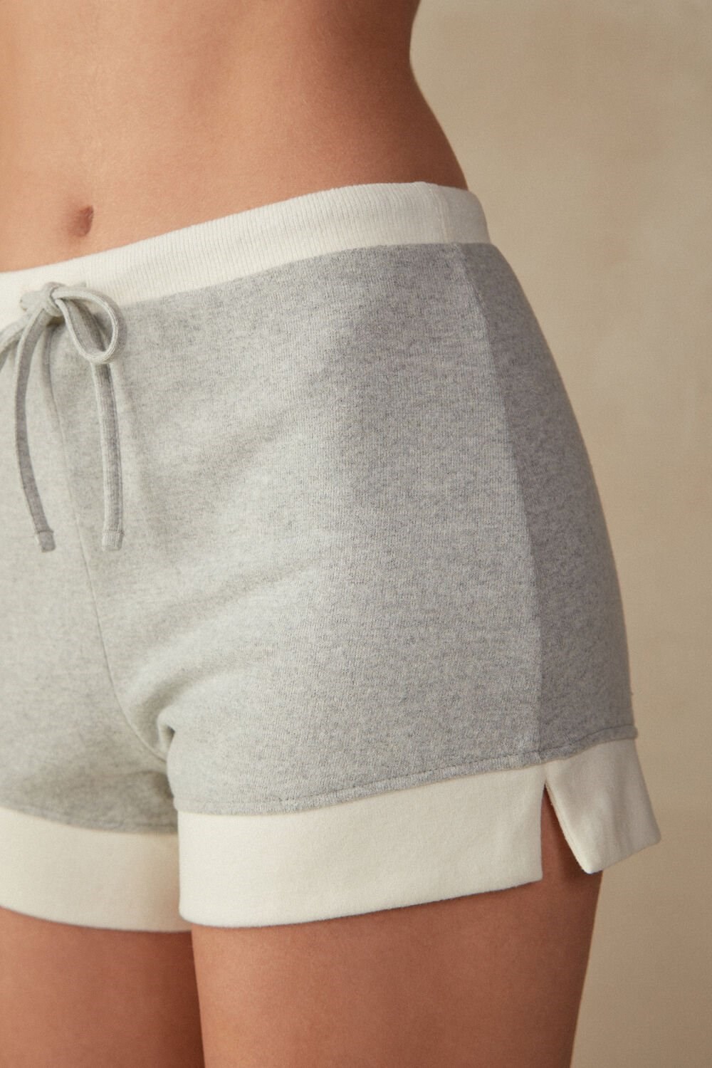 Intimissimi Warm Cuddles Shorts Šedé Šedé Bílé | 2539701-KW