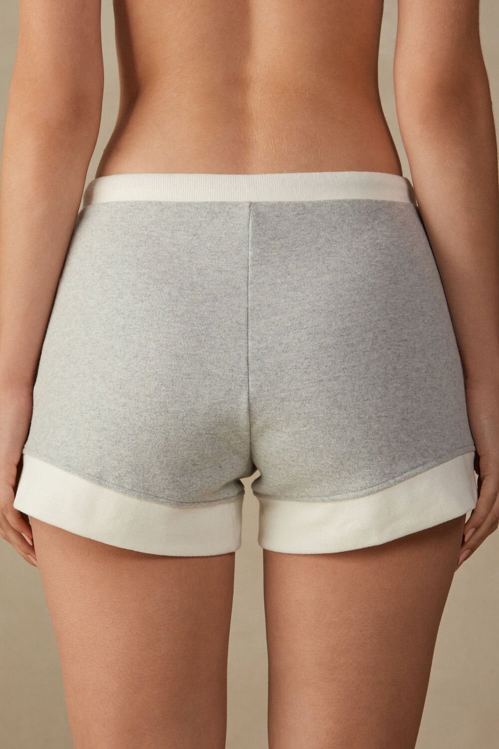 Intimissimi Warm Cuddles Shorts Šedé Šedé Bílé | 2539701-KW